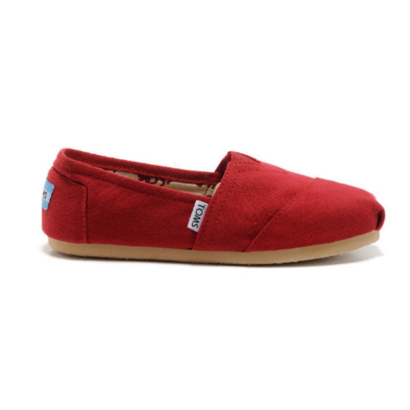 (image for) Toms 香港帆布紅色經典女款