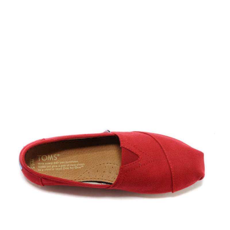 (image for) Toms 香港帆布紅色經典女款