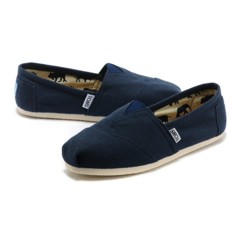 (image for) Toms 香港帆布藍色經典女款