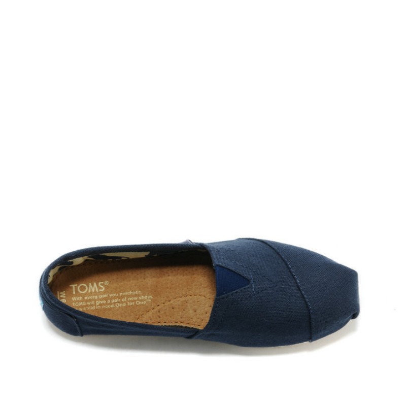 (image for) Toms 香港帆布藍色經典女款