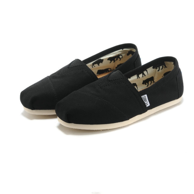 (image for) Toms 香港帆布黑色經典女款