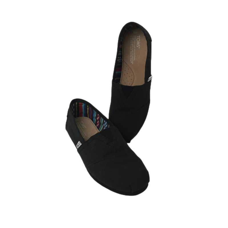 (image for) Toms 香港帆布純黑色民族風經典女款