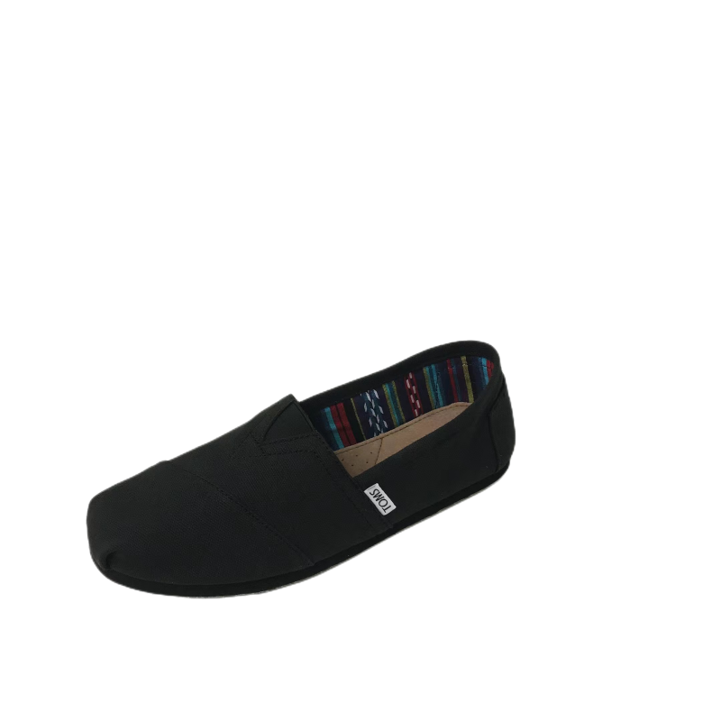 (image for) Toms 香港帆布純黑色民族風經典女款