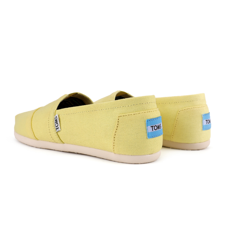 (image for) Toms 香港帆布黃色經典女款