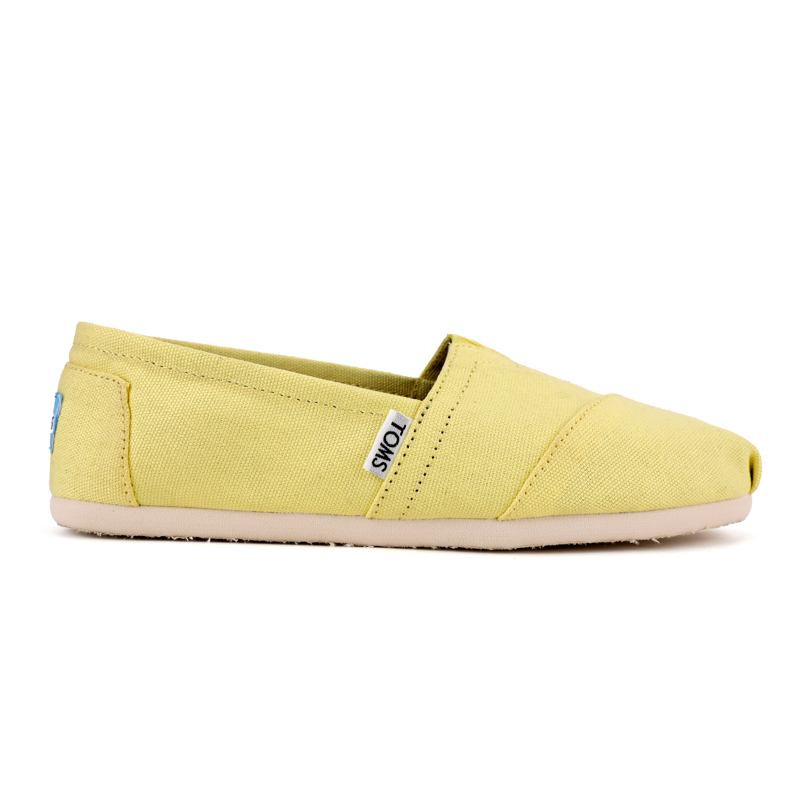 (image for) Toms 香港帆布黃色經典女款