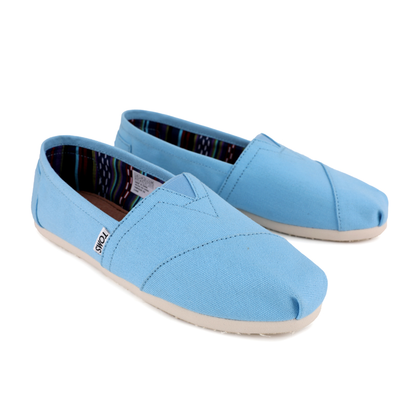 (image for) Toms 香港帆布月蘭色經典女款