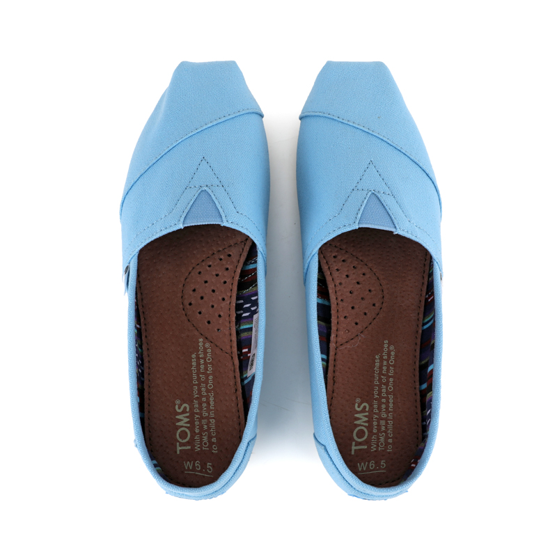 (image for) Toms 香港帆布月蘭色經典男款