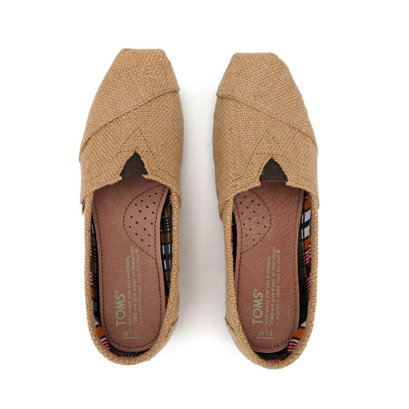 (image for) Toms 香港麻布棕色經典女款