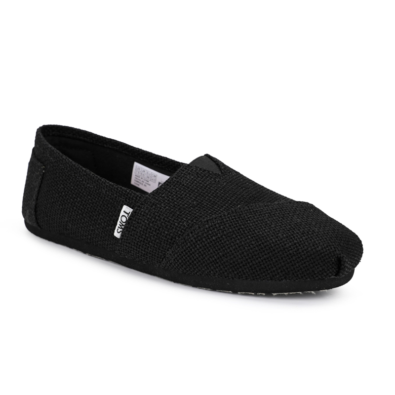 (image for) Toms 香港麻布黑色經典男款