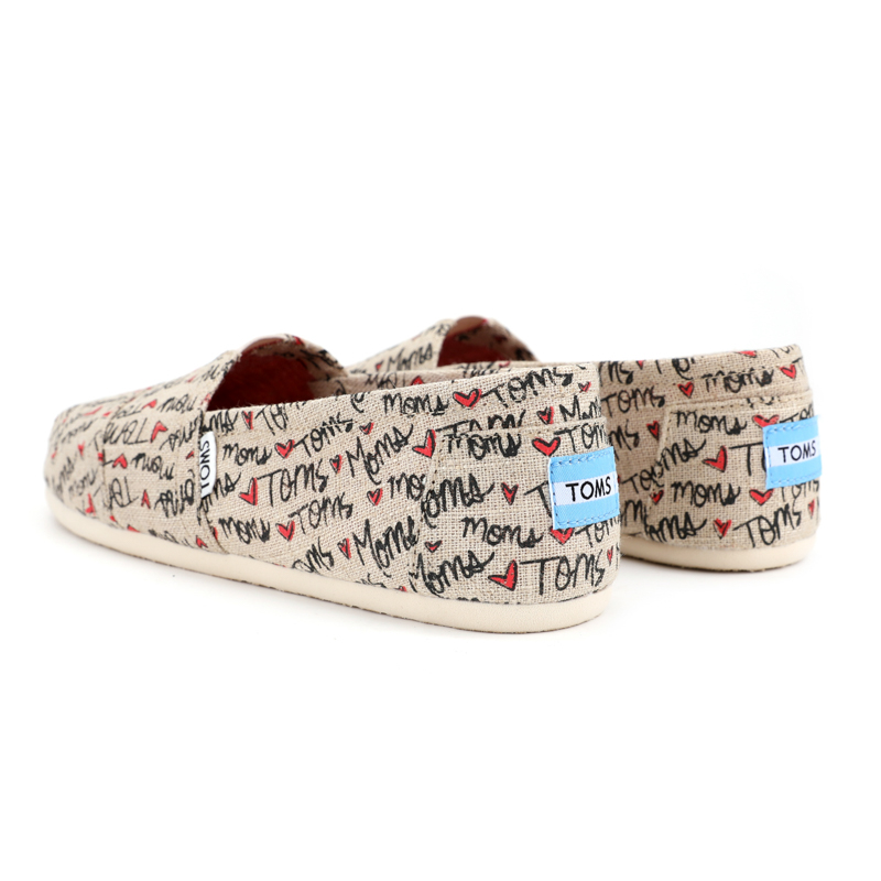 (image for) Toms 香港亞麻米色字母經典女款