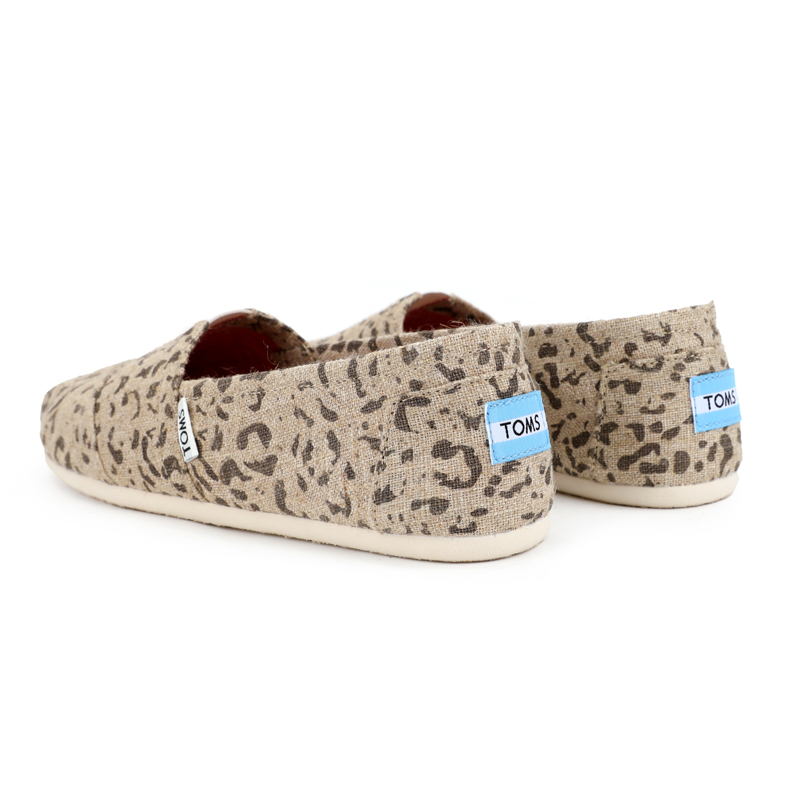 (image for) Toms 香港亞麻土黃斑點經典女款