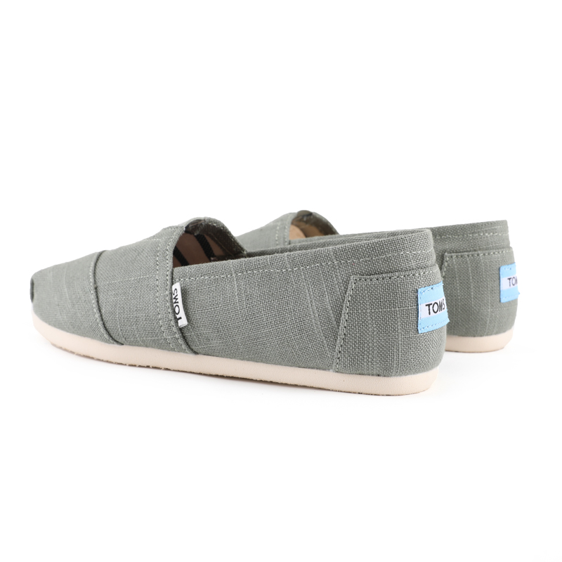 (image for) Toms 香港亞麻橄欖綠經典男款