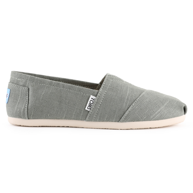 (image for) Toms 香港亞麻橄欖綠經典男款