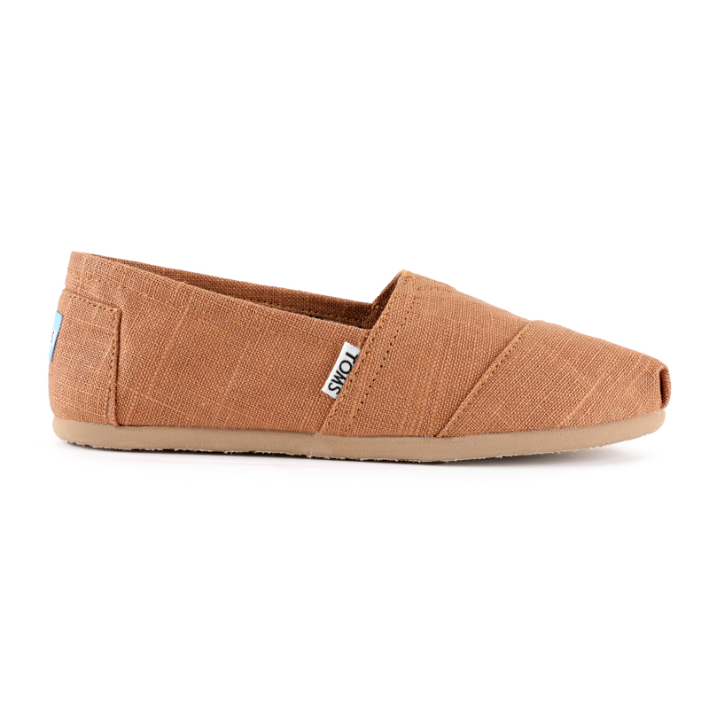 (image for) Toms 香港亞麻栗色經典女款