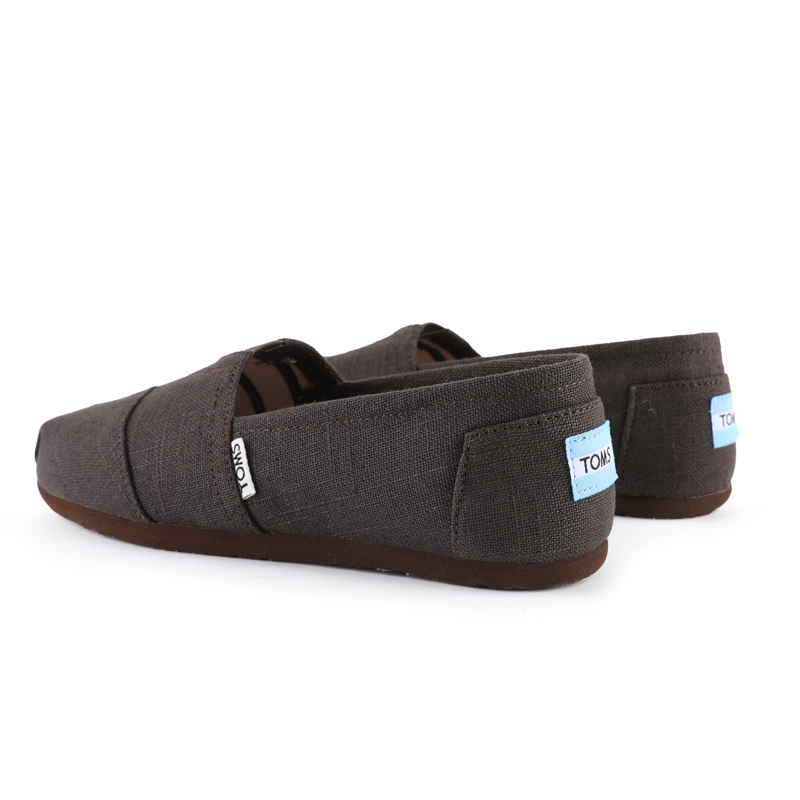 (image for) Toms 香港亞麻深棕色經典男款