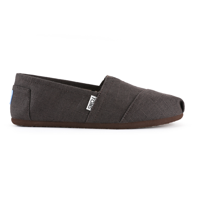 (image for) Toms 香港亞麻深棕色經典男款