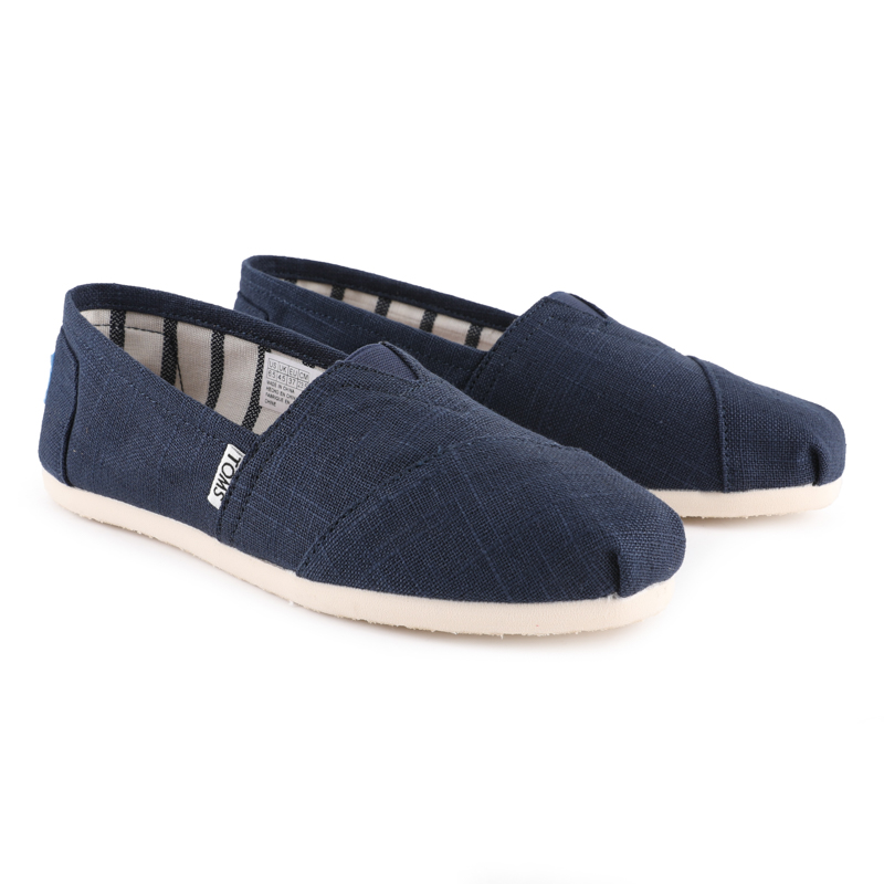 (image for) Toms 香港亞麻深藍色經典男款