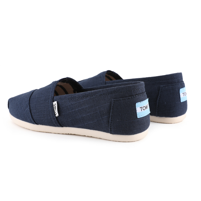(image for) Toms 香港亞麻深藍色經典男款