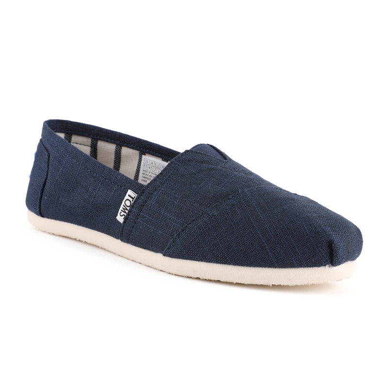 (image for) Toms 香港亞麻深藍色經典男款