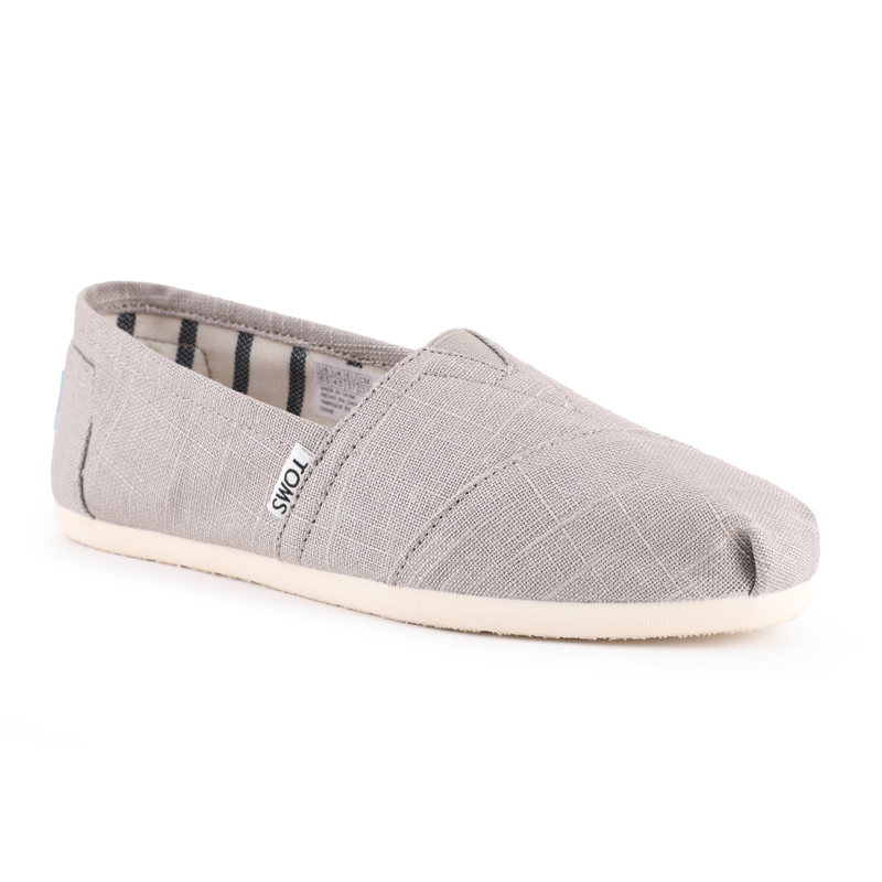 (image for) Toms 香港亞麻淺灰色經典男款