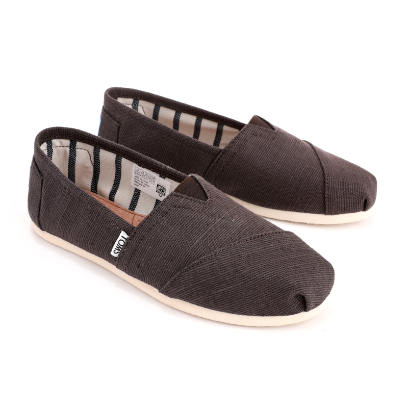 (image for) Toms 香港棉麻咖啡色經典男款