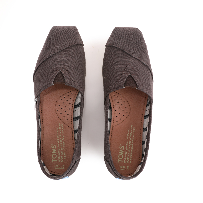 (image for) Toms 香港棉麻咖啡色經典男款
