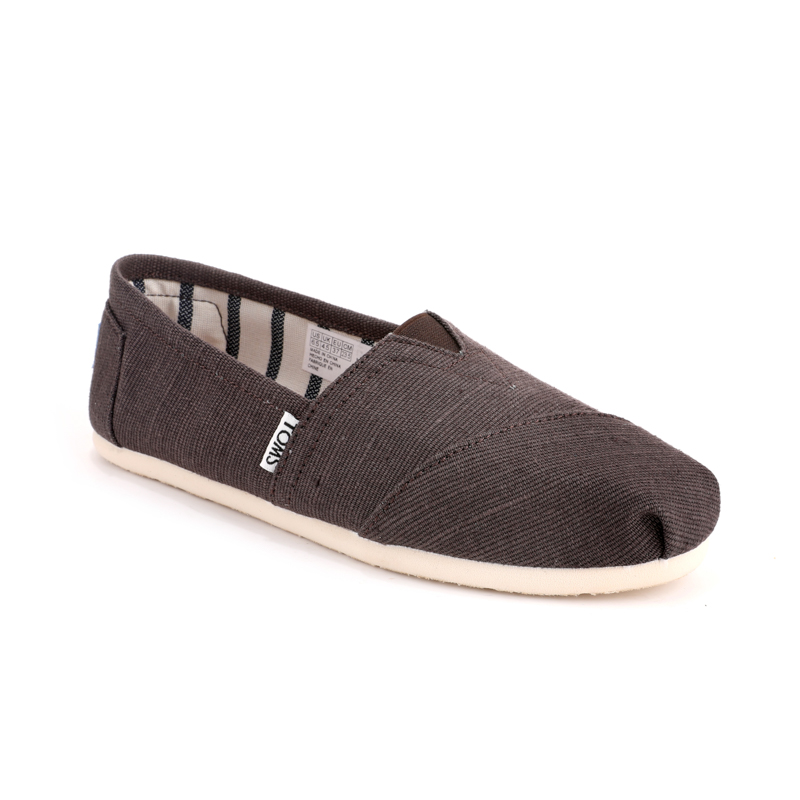 (image for) Toms 香港棉麻咖啡色經典男款