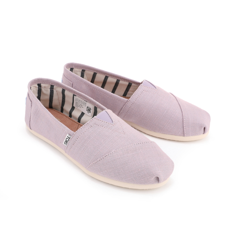 (image for) Toms 香港棉麻淡紫色經典女款