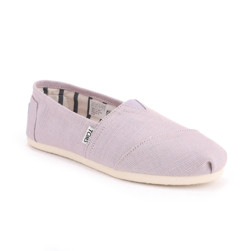 (image for) Toms 香港棉麻淡紫色經典女款