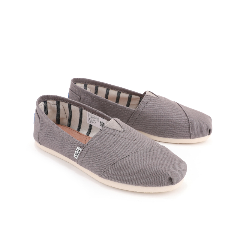 (image for) Toms 香港棉麻深灰色經典男款
