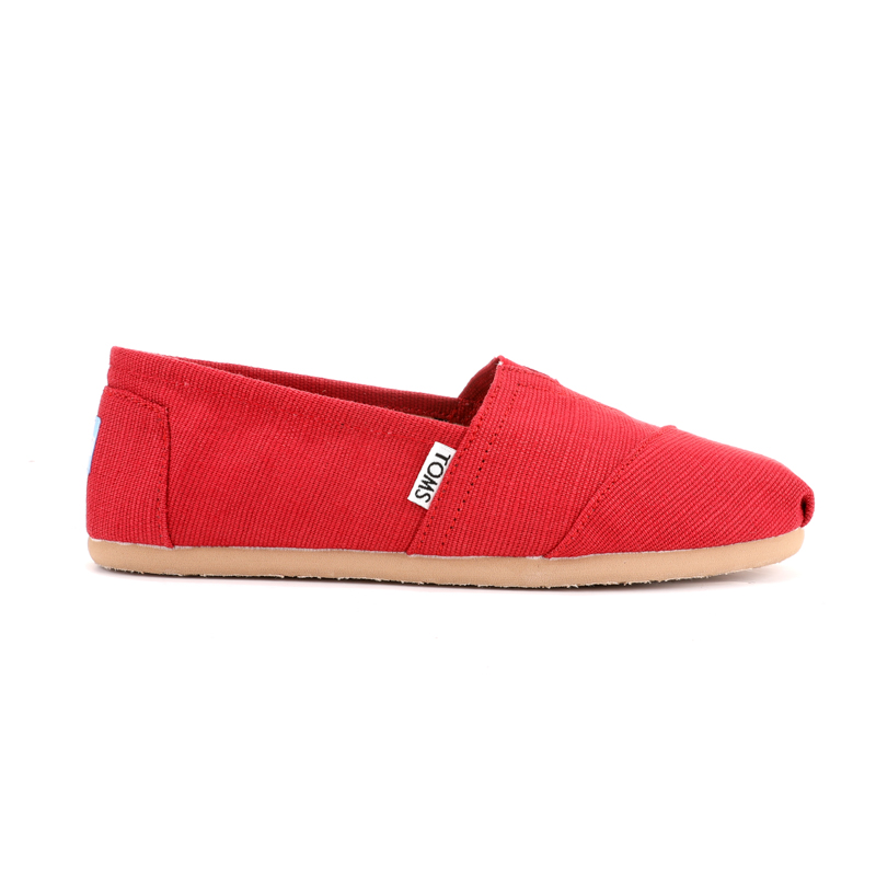(image for) Toms 香港棉麻橘紅色經典男款