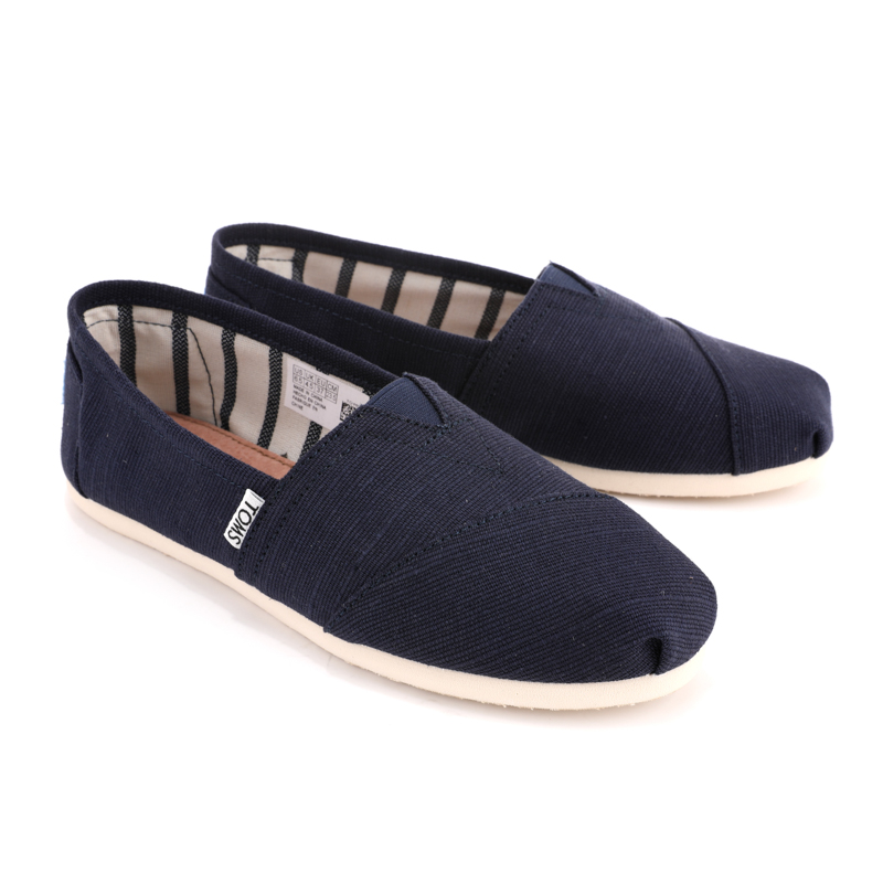 (image for) Toms 香港棉麻深藍色經典男款