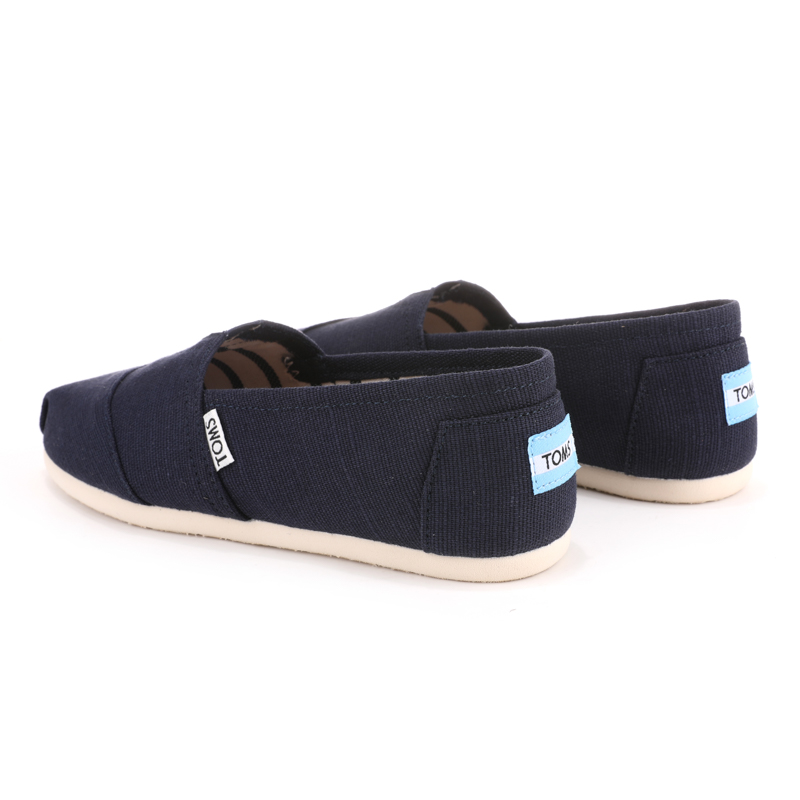 (image for) Toms 香港棉麻深藍色經典男款