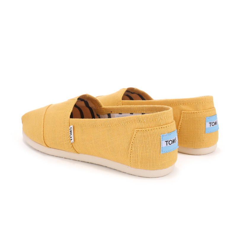 (image for) Toms 香港棉麻杏黃色經典男款