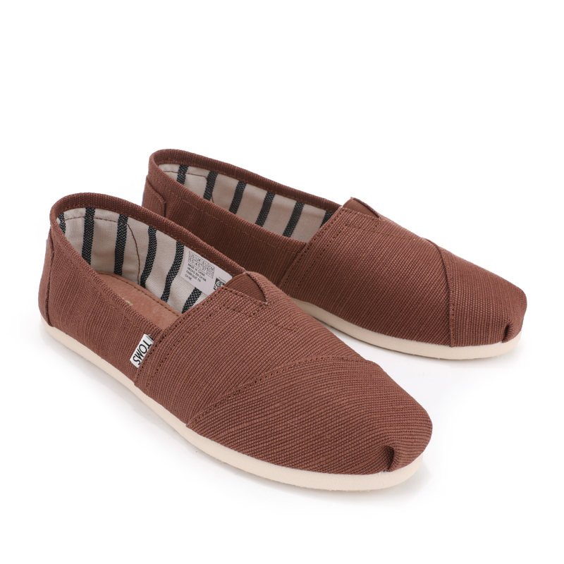(image for) Toms 香港棉麻棕色經典男款
