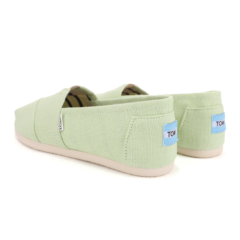 (image for) Toms 香港棉麻淺綠色經典女款