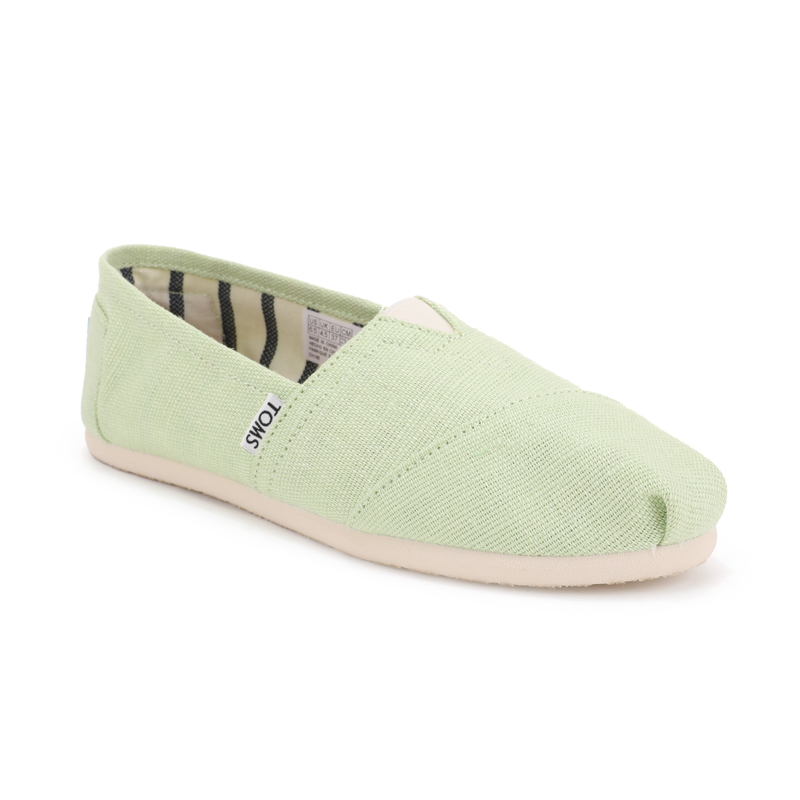 (image for) Toms 香港棉麻淺綠色經典女款