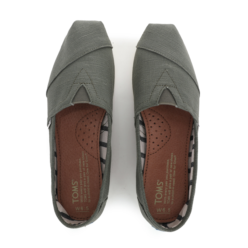 (image for) Toms 香港棉麻青綠色經典男款