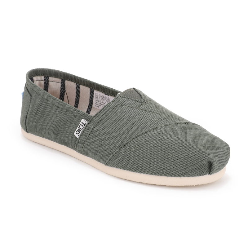 (image for) Toms 香港棉麻青綠色經典男款