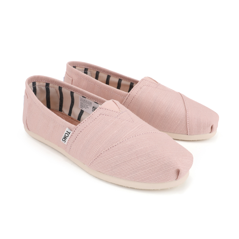 (image for) Toms 香港棉麻粉色經典女款