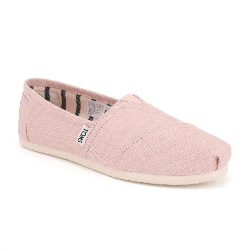 (image for) Toms 香港棉麻粉色經典女款