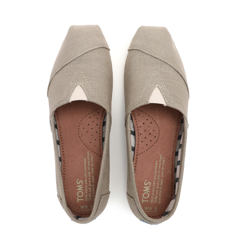 (image for) Toms 香港棉麻灰綠色經典男款