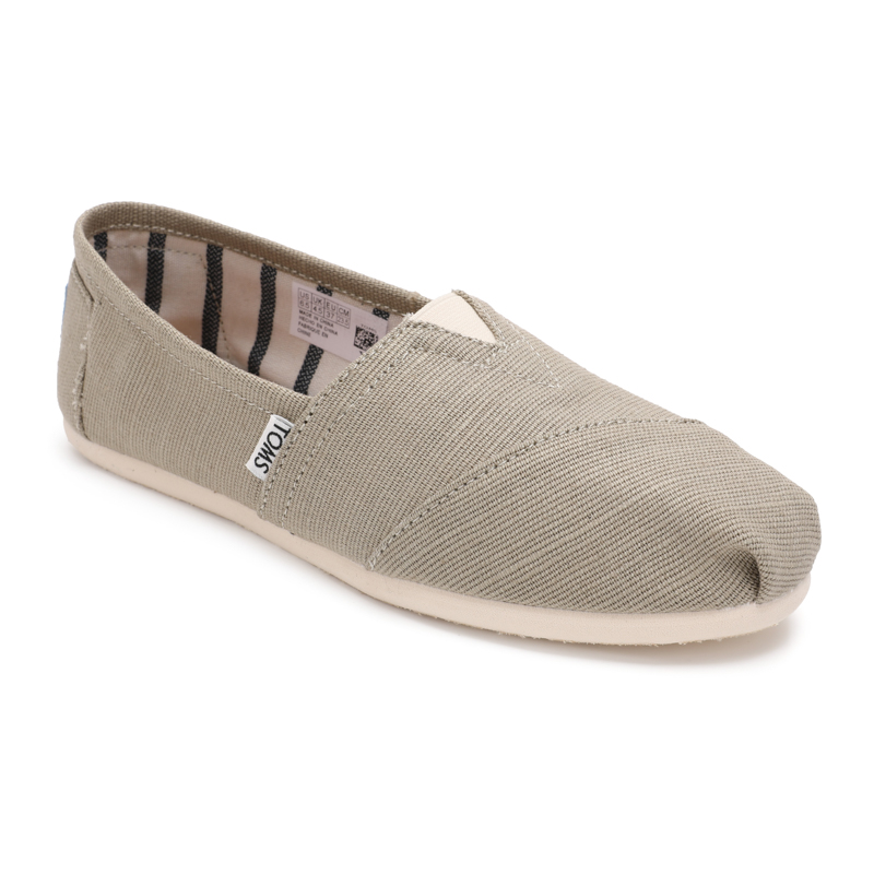 (image for) Toms 香港棉麻灰綠色經典男款