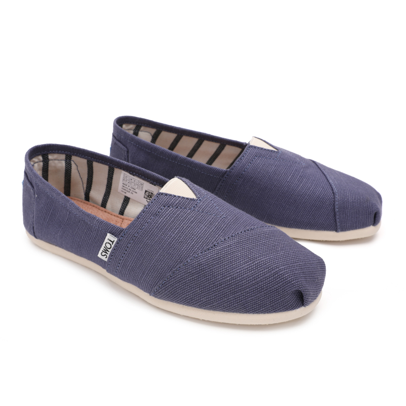 (image for) Toms 香港棉麻青蘭色經典女款