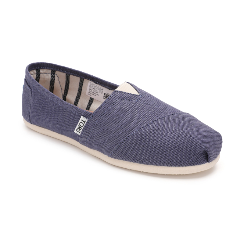 (image for) Toms 香港棉麻青蘭色經典男款