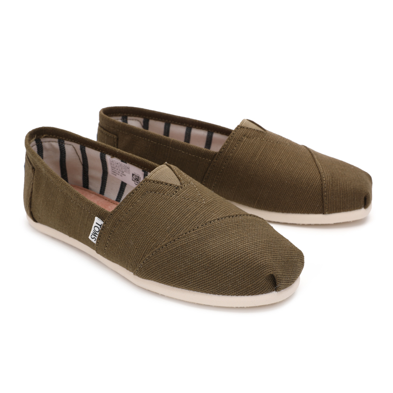 (image for) Toms 香港棉麻棕駝色經典男款