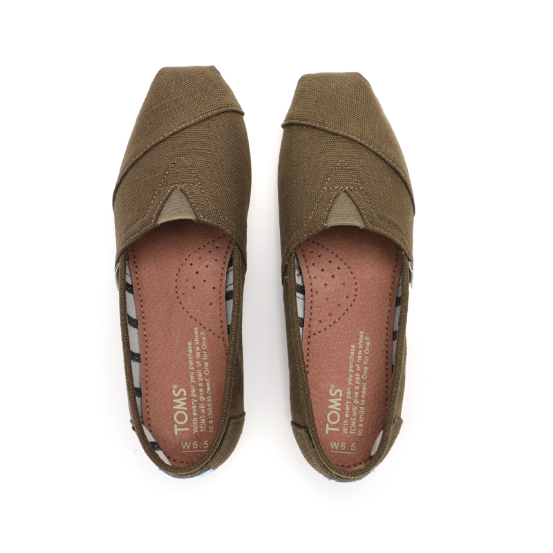 (image for) Toms 香港棉麻棕駝色經典男款