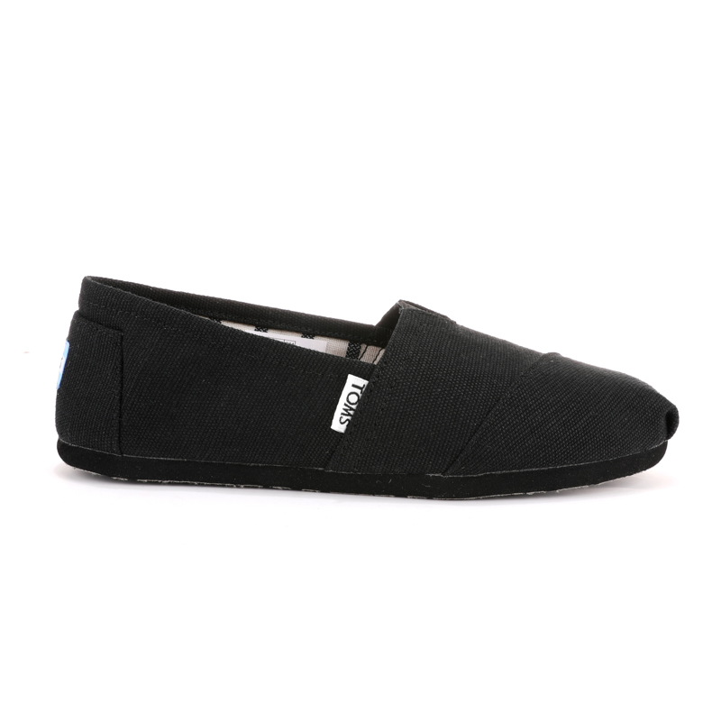 (image for) Toms 香港棉麻黑色經典男款