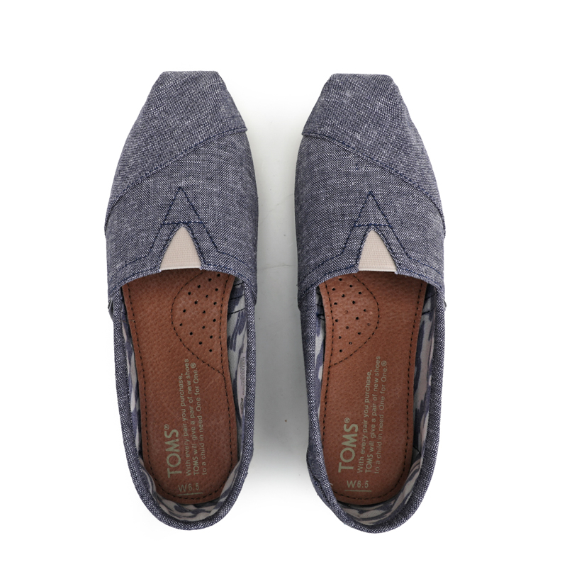 (image for) Toms 香港色織布牛仔藍經典女款