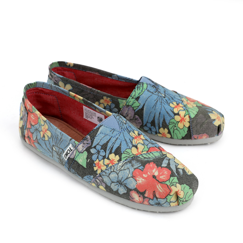 (image for) Toms 香港印染多彩花朵經典女款